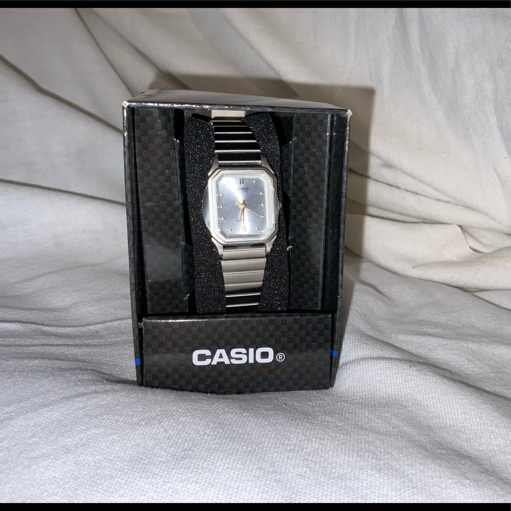 Casio watch sterling silver 925